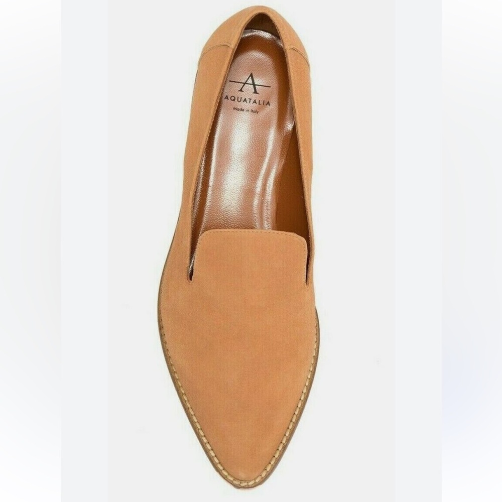 EUC AQUATALIA SUEDE GOLDA FLATS 7.5